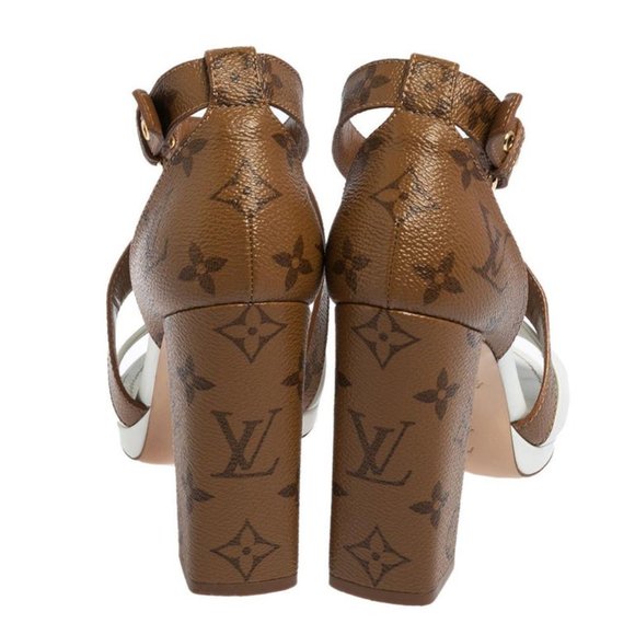 *NEW* LOUIS VUITTON Calfskin Reverse Monogram Matchmake Cross Sand - Picture 9 of 9